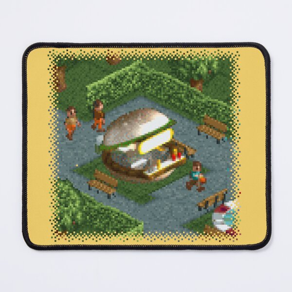 Item preview, RollerCoaster Tycoon RCT 1 - Burger Bar designed and sold by vortiene.