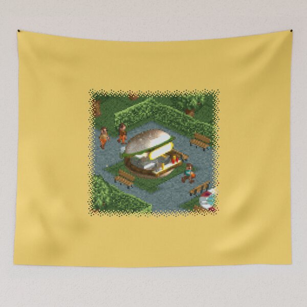 Item preview, RollerCoaster Tycoon RCT 1 - Burger Bar designed and sold by vortiene.