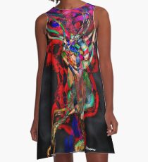 BRASILIANISCHER KARNEVAL FOLIE, von E. Giupponi A-Linien Kleid