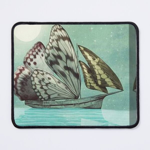 Item preview, butterfly on boat designed and sold by hichamazerty.