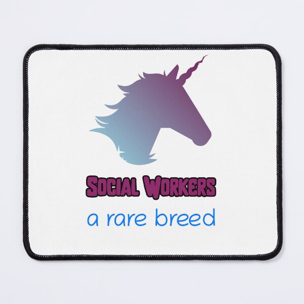Aperçu de l'œuvre Les travailleurs sociaux une race rare créée et vendue par SocialWorkGift.