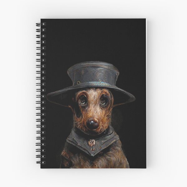 Item preview, Dachshund in steampunk look designed and sold by SalogwynLifeArt.
