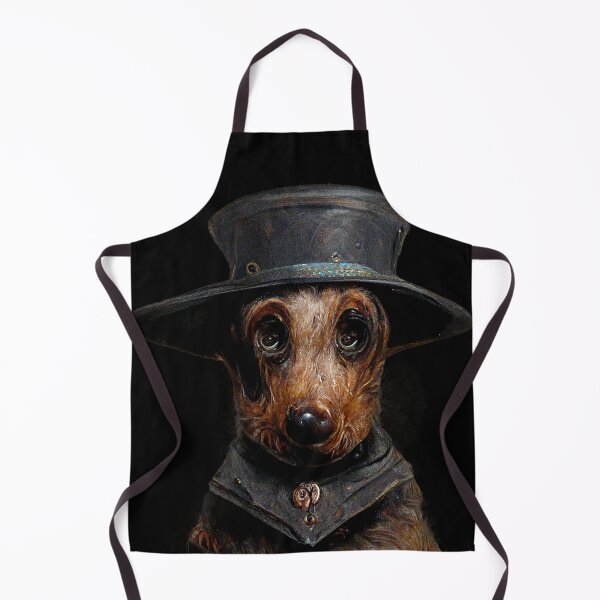 Item preview, Dachshund in steampunk look designed and sold by SalogwynLifeArt.