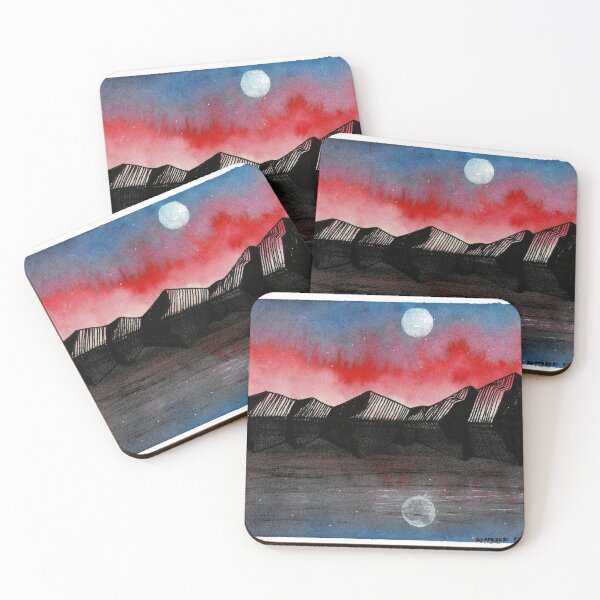 Item preview, Montañas nocturnas designed and sold by Crystal Fiquette.