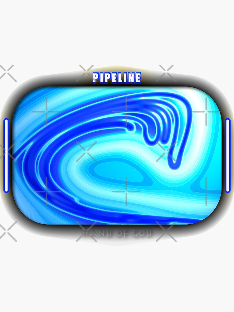 "Pipeline" Sticker for Sale by OilLove Redbubble