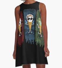 Vestido acampanado Blood and Ice cream: Trilogía de tres sabores