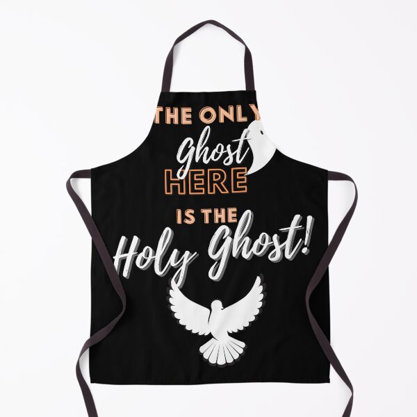 Item preview, The Only Ghost Here is the Holy Ghost - Funny Anti Halloween Christian Design designed and sold by Ceramic Scripture.