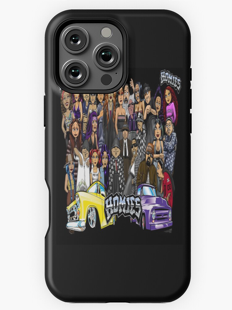 All My Homies iPhone Case (Clear×White) | allmy