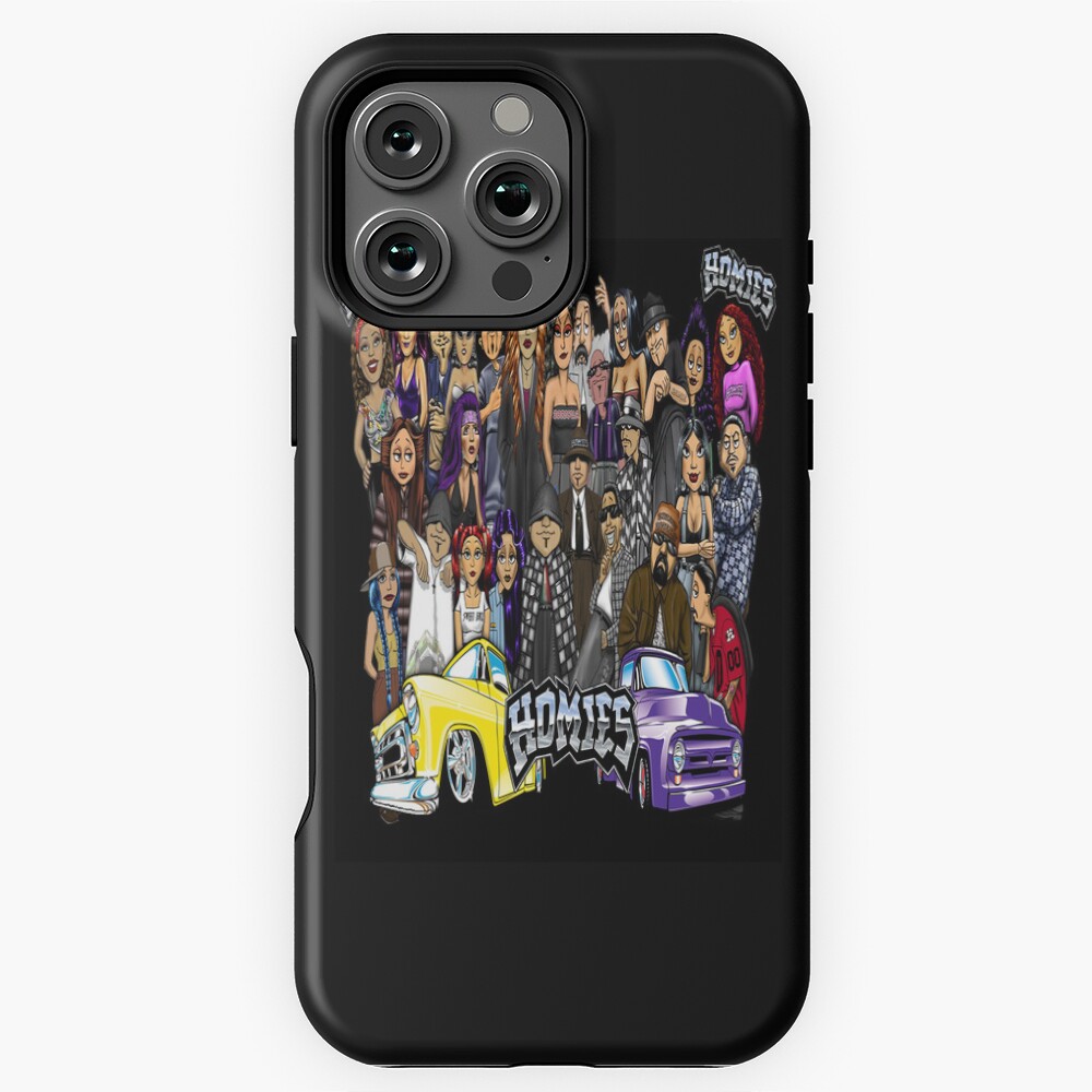 All My Homies iPhone Case iPhone15Pro用 All My Homies iPhone Case (Clear×White) | allmy