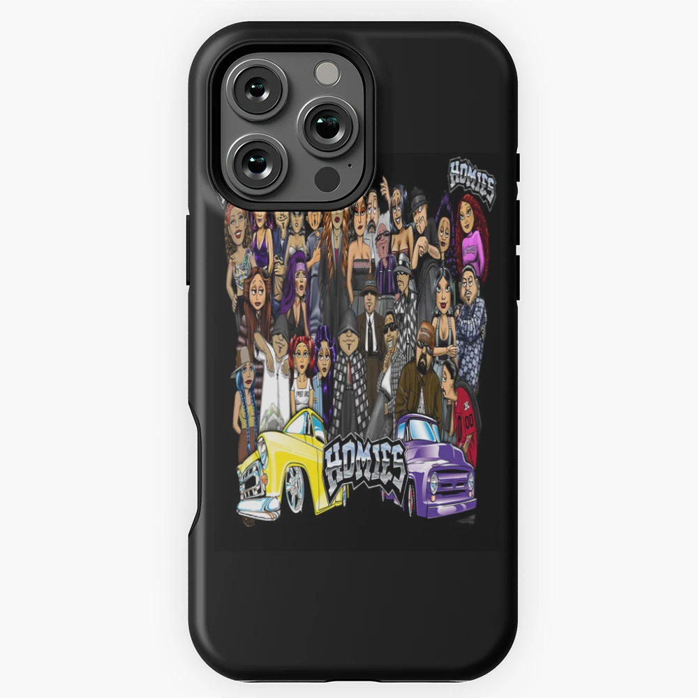 All My Homies iPhone Case iPhone15Pro用 All My Homies iPhone Case (Clear×White) | allmy