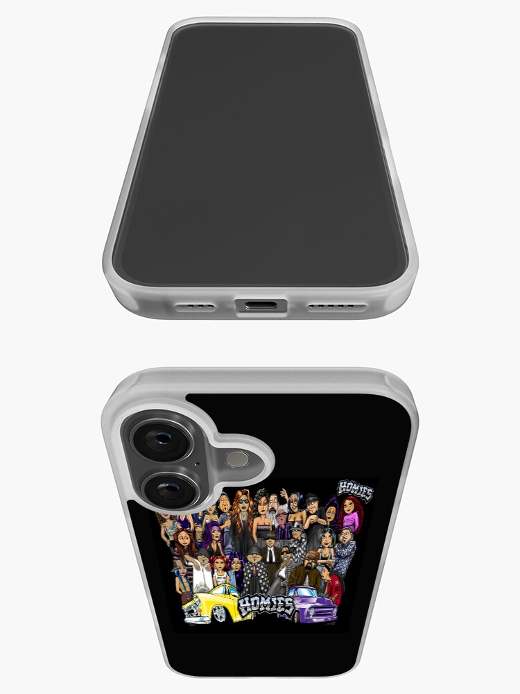 All My Homies iPhone Case iPhone15Pro用 All My Homies iPhone Case (Clear×White) | allmy