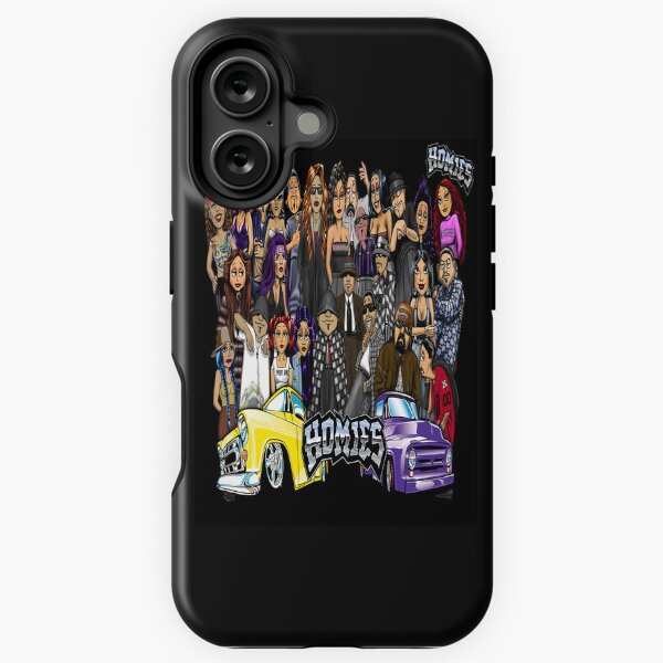 All My Homies iPhone Case iPhone15Pro用 All My Homies iPhone Case (Clear×White) | allmy