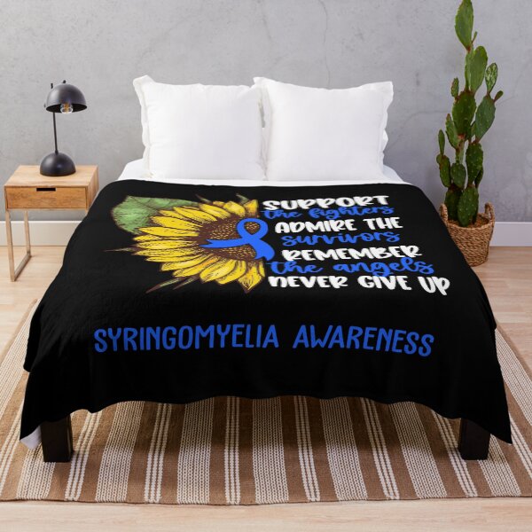 Item preview, Syringomyelia Awareness - Support the Fighters Admire the Survivors Remember the Angels Never Give Up designed and sold by whlrcheryl.