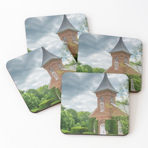 Item preview, University Chapel in Lexington Virginia - Watercolour Style designed and sold by WWWC2288.