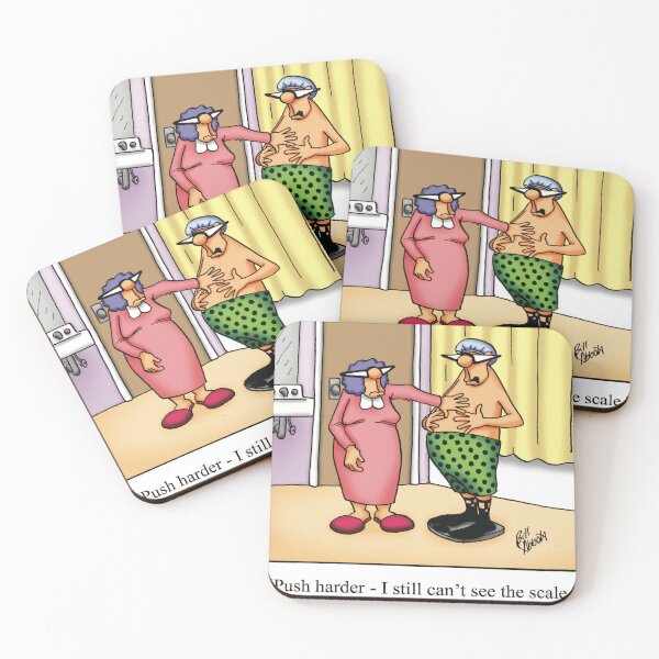 Item preview, Funny Spectickles Weight Loss Diet Cartoon Humor designed and sold by abbottoons.