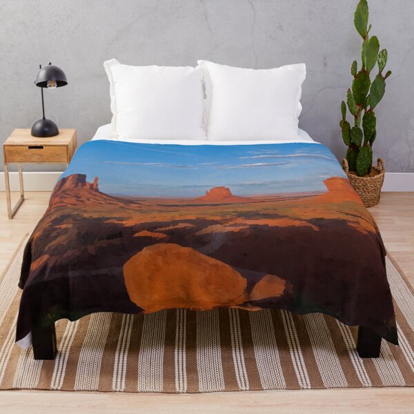Item preview, Monument Valley Sunset - Watercolor Style designed and sold by WWWC2288.