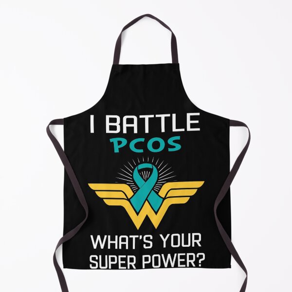 Item preview, I Battle PCOS What's Your Super Power Support PCOS Warrior Gifts  designed and sold by Sabfit.