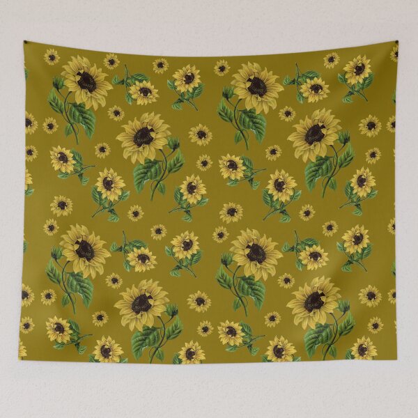 Item preview, Sunflowers pattern designed and sold by ValentinaHramov.