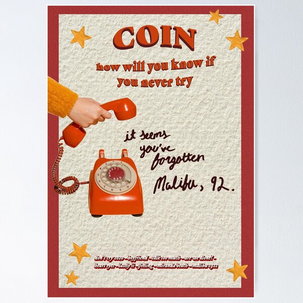Item preview, COIN'S 'how will you know if you never try' album art designed and sold by anaburgess.