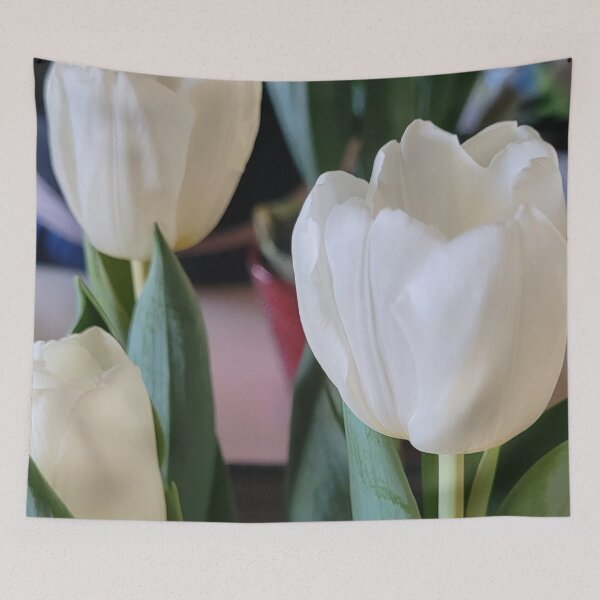 Item preview, White tulipes designed and sold by Sihamedtaha.