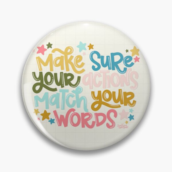 Item preview, Actions and Words designed and sold by sunandpenlines.