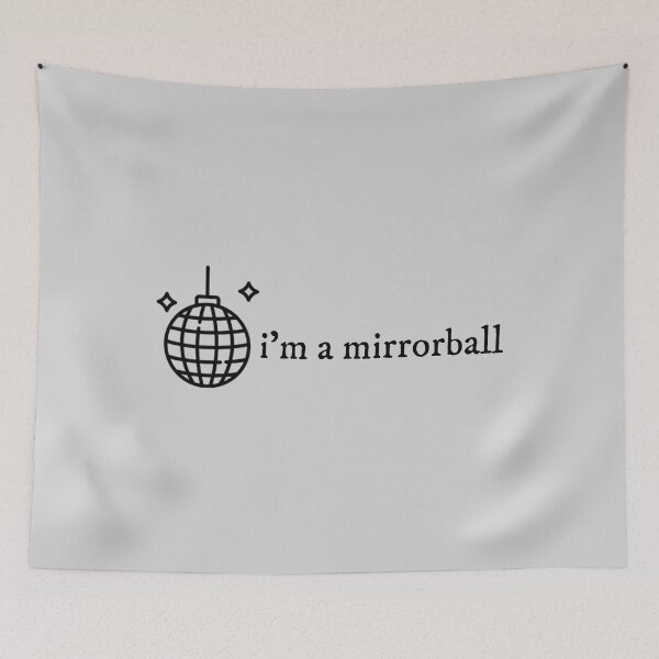Item preview, im a mirrorball mirrorball Lyrics Taylor Swift designed and sold by BoldNFresh.