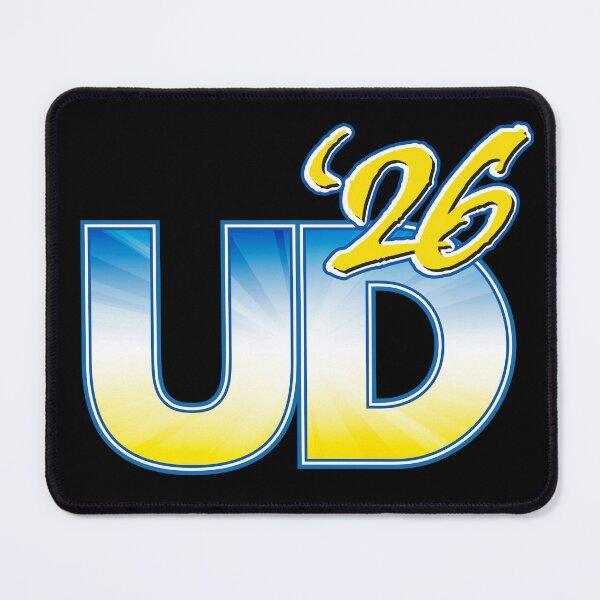 Item preview, University of Delaware UD '26 Logo - Blue Sunrise designed and sold by MomNuzzo.