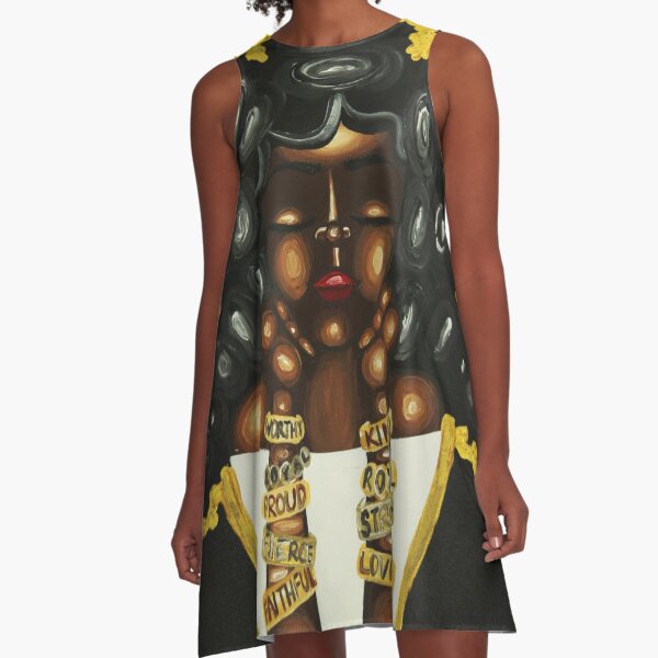 QUEENISMS A-Line Dress