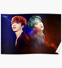 Póster "OPUESTA" BTS 솝 yoonseok