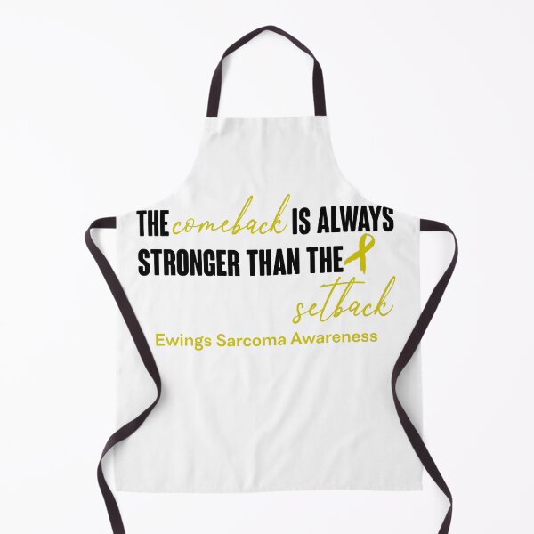 Item preview, Ewings Sarcoma Awareness - The Comeback is Always Stronger Than The Setback designed and sold by Robbsyn.