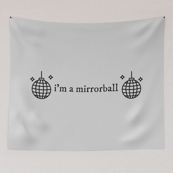 Item preview, im a mirrorball mirrorball Lyrics Taylor Swift designed and sold by BoldNFresh.
