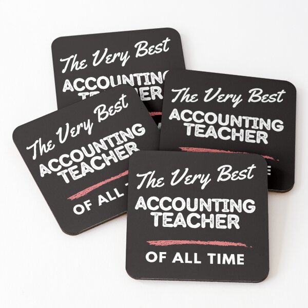 Item preview, Copy of The Very Best Accounting Teacher of All Time (Black) designed and sold by PeffysArt.