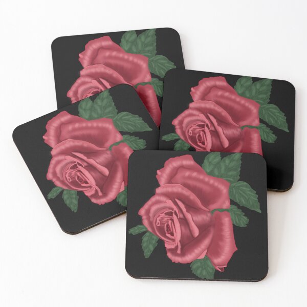 Item preview, Dark Dusty Pink Rose  designed and sold by Jodi Mahaffey.