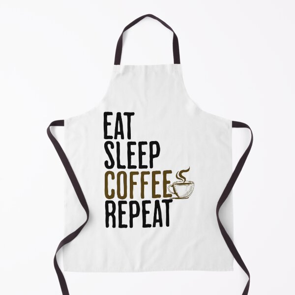 Item preview, Eat Sleep Coffee Repeat - Coffee Humor designed and sold by AlanPhotoArt.