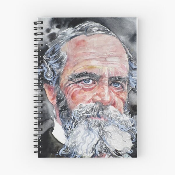 Item preview, WILLIAM JAMES - watercolor portrait.3 designed and sold by lautir.