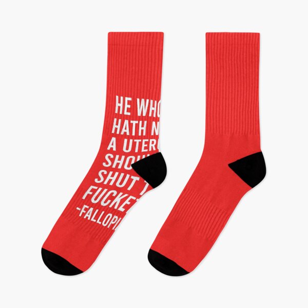 Item preview, He Who Hath No Uterus Should Stfu Feminist Essential   designed and sold by GuyDelannoy.