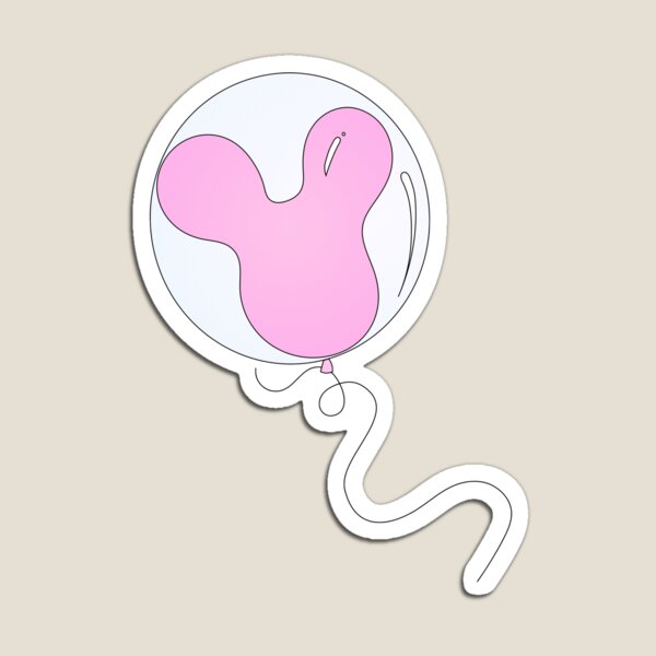 Vista previa del artículo con la obra «Pink Balloon», diseñado y vendido por Gabbi Hanes.