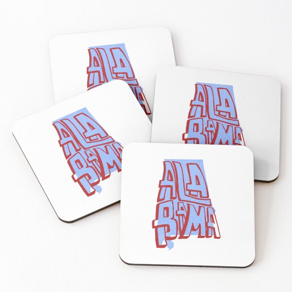 Item preview, Alabama State Sticker Cute designed and sold by annarwilcox.