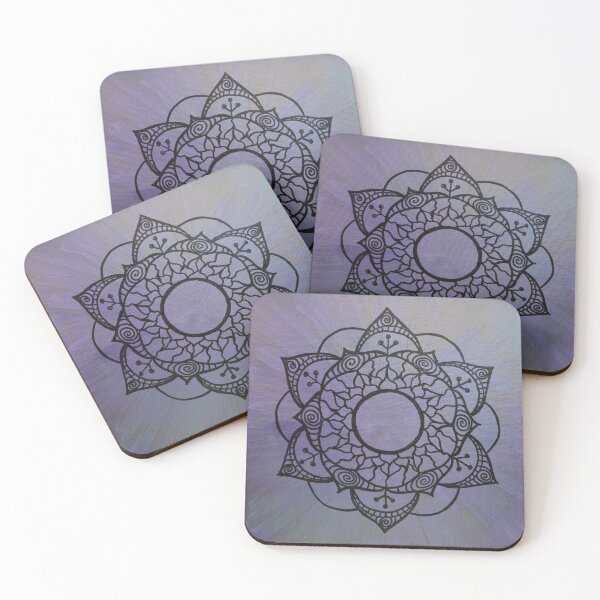 Item preview, CROWN CHAKRA MANDALA ~ SACRED GEOMETRY FOR THE SOUL~ PURPLE designed and sold by Ann Chatfield.