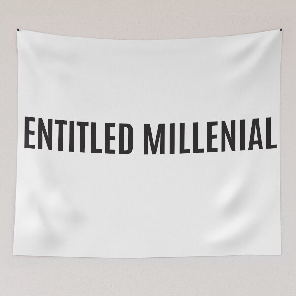 Item preview, Entitled Millenial designed and sold by Smile A Lot.
