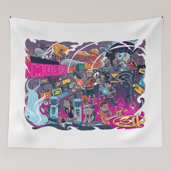 Item preview, music artwork designed and sold by beattyangelica.