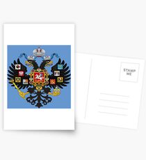 Coat of Arms of Russian Empire Postcards