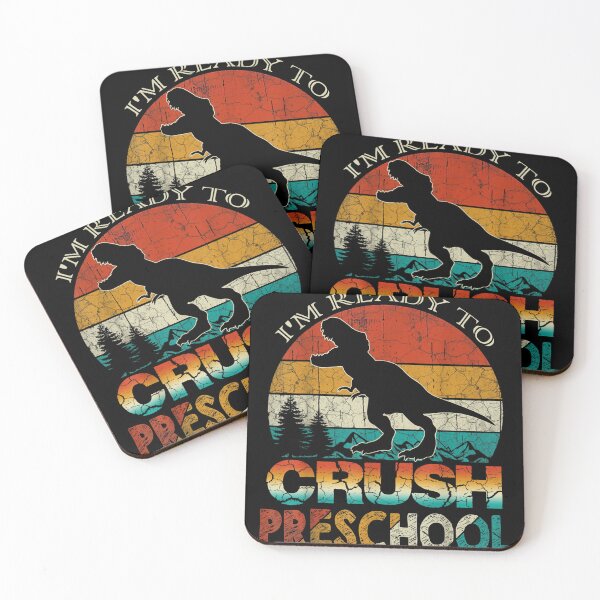 Item preview, I'm Ready To Crush Preschool T Rex Back To School Vintage  designed and sold by scirarmav.