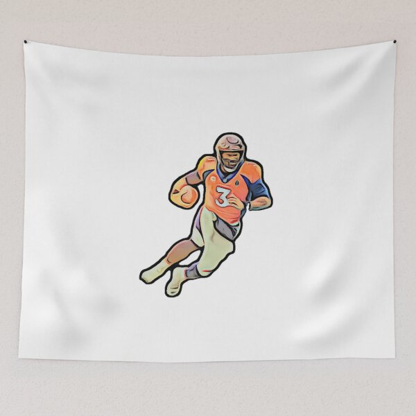 Item preview, Russell Wilson denver quarter back bold cartoon  designed and sold by eNVy Co.