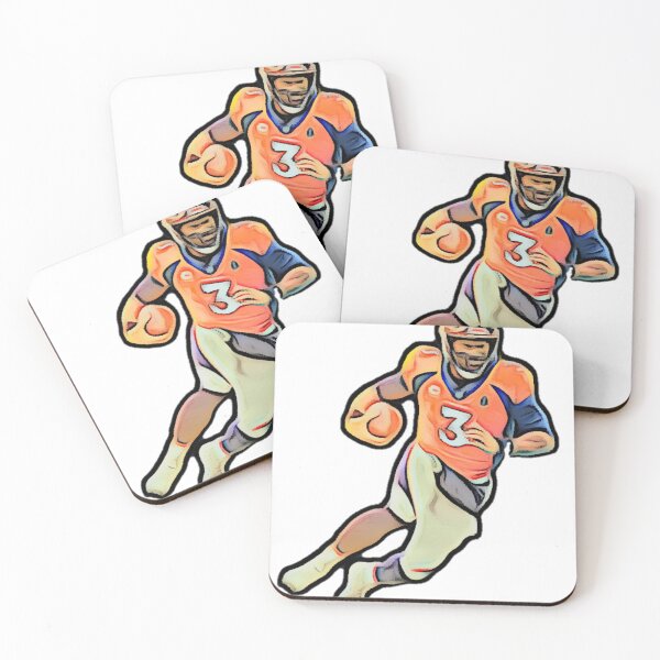 Item preview, Russell Wilson denver quarter back bold cartoon  designed and sold by eNVy Co.