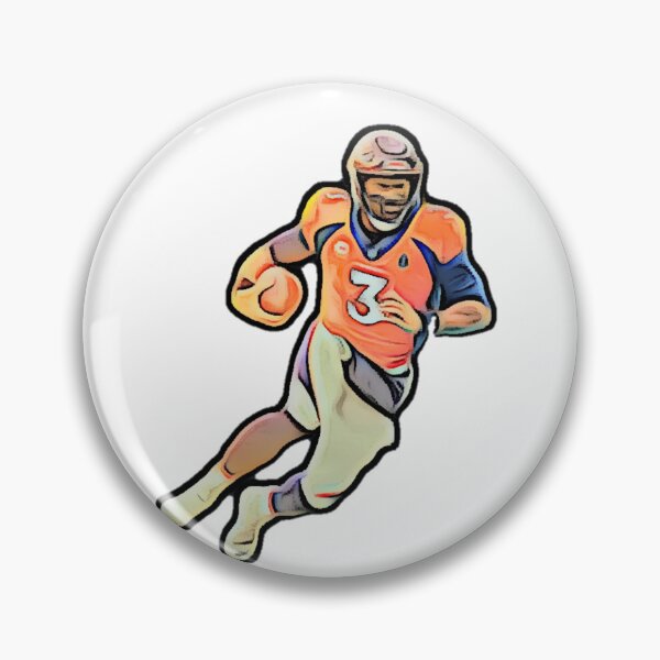 Item preview, Russell Wilson denver quarter back bold cartoon  designed and sold by eNVy Co.