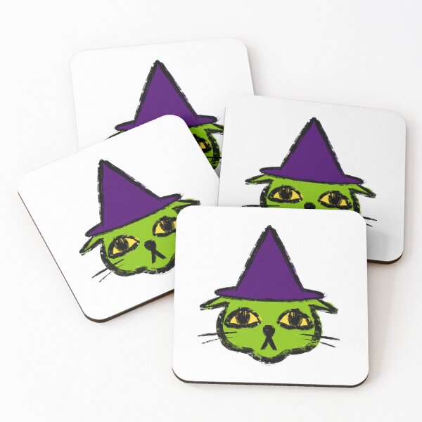Item preview, Witch Cat designed and sold by NakakiArt.