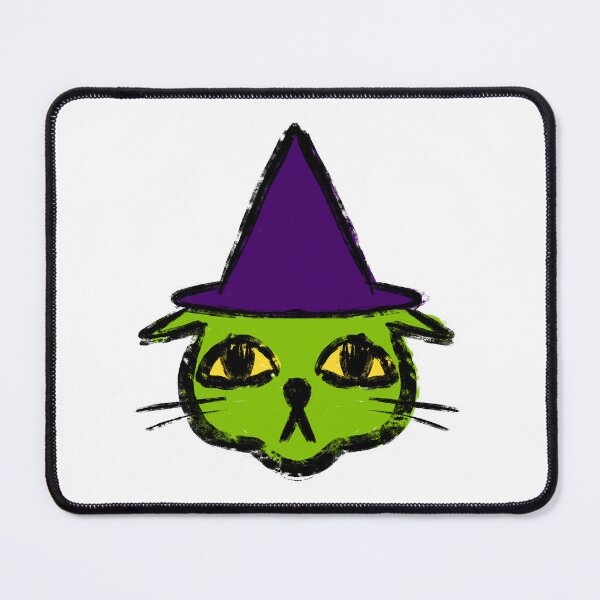 Item preview, Witch Cat designed and sold by NakakiArt.