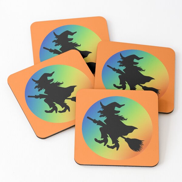 Item preview, Rainbow Witch Sticker designed and sold by FlippinTurtles.