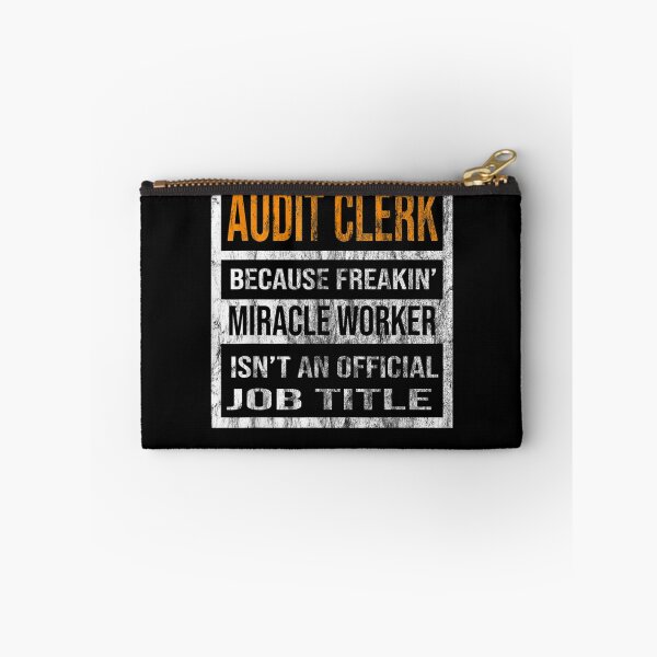 Item preview, Audit Clerk Because Miracle Worker Funny Men Women  designed and sold by scirarmav.